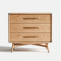 Commode en bois de chêne avec trois tiroirs dimensions 60 x 40 x 80cm